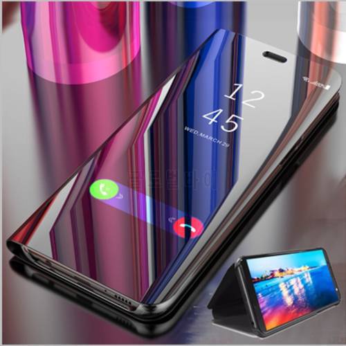 Smart Mirror Flip Case For Samsung Galaxy A51 A71 A70 A50 A30S A01 A10 A20 A30 A40 A10S A50S A70S S10 S9 S8 Plus S7 Edge Cover