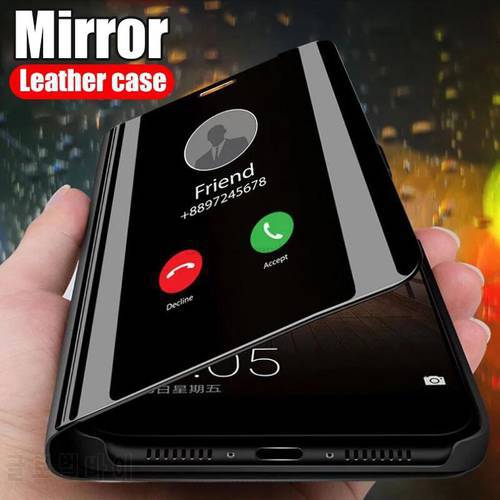 Smart Mirror Case Coque for Samsung Galaxy A03s Coque A 03s A03 s A037 SM-A037F 6.5 inch Luxury Magnetic Wallet Flip Cover Capa
