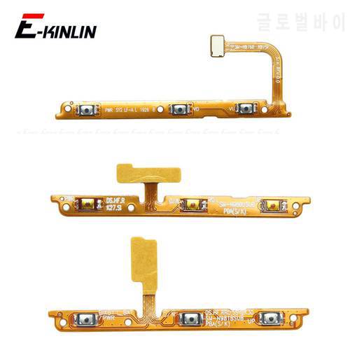 Switch Power ON OFF Key Mute Silent Volume Button Flex Cable For Samsung Galaxy Note 10 Plus Lite 20 Ultra 4G 5G Repair Parts