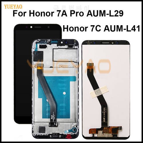 Display For Huawei 7A Pro AUM-L29 LCD For Huawei Honor 7C LCD AUM-L41 Display Touch Screen Digitizer Display With Frame
