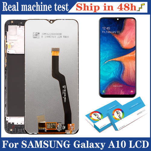 100% Original 6.2&39&39 AMOLED Display for Samsung Galaxy A10 A105 A105F SM-A105F Full LCD Touch Screen Digitizer Repair Parts