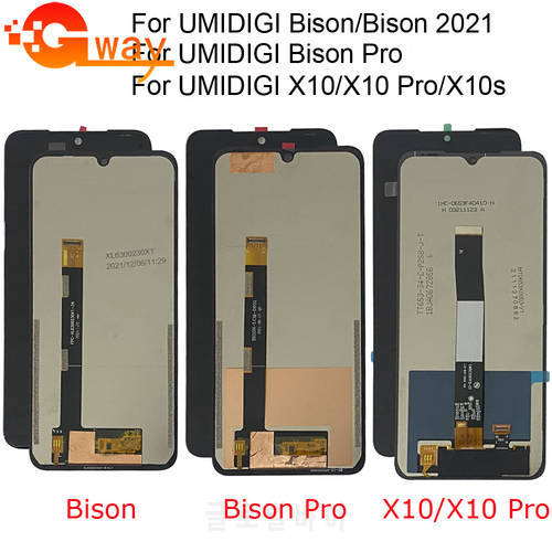 UMIDIGI Bison 2021 LCD Display Touch Screen Digitizer Assembly For UMI Bison LCD UMIDIGI Bison X10 Pro LCD Bison X10S X10G LCD
