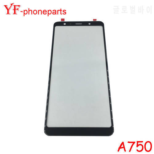 Touch Screen For Samsung Galaxy A7 2018 A750 Front Glass Touch Screen Sensor Glass Cover Repair Parts