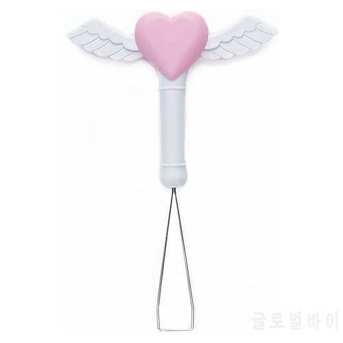 NEW-Keycap Puller Cute Love Heart Angel Wings Shape Key Cap Remover Tool Expert for Computer Mechanical Keyboard