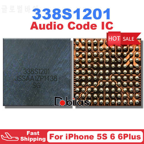 10Pcs 338S1201 U0900 New Original BGA Audio IC For iPhone 5S 6 6Plus 6G Plus Audio Code IC Integrated Circuits Chip Part Chipset