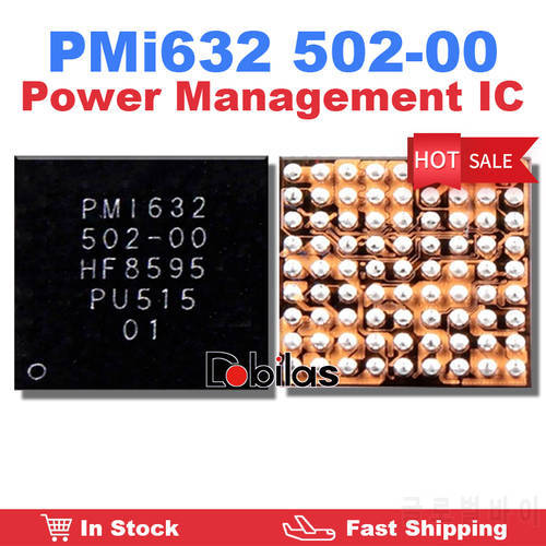 1Pcs PMI632 502-00 Power IC BGA PM IC PMI632 502 00 50200 PMI 632 Power Management Supply Chip Integrated Circuits Parts Chipset