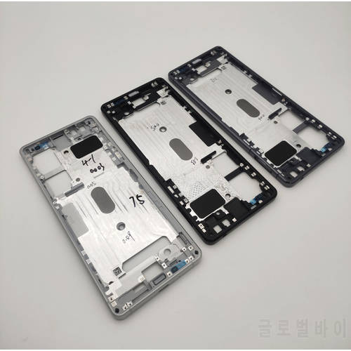 Original For Sony Xperia 1 II / X1 ii LCD Supporting Middle Frame Chassis Bezel Metal Plate Bracket Panel Replacement Parts