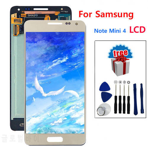 Original Super AMOLED LCD For Samsung GALAXY Alpha Note 4 Mini G850 SM-G850F G850F Display Touch Screen Digitizer Assembly