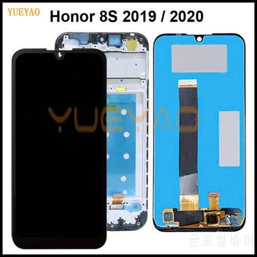 LCD for Huawei Honor 8S 8 S 2020 LCD Display with Frame Touch Screen Replacement on for Huawei Honor 8s 2019 KSA-LX9 KSE-LX9 LCD