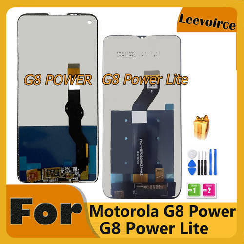 Original For Motorola Moto G8 Power Lite XT2055-2 LCD Touch Screen Assembly for Moto G8 Power XT2041 XT2041-3 LCD Display +Tool