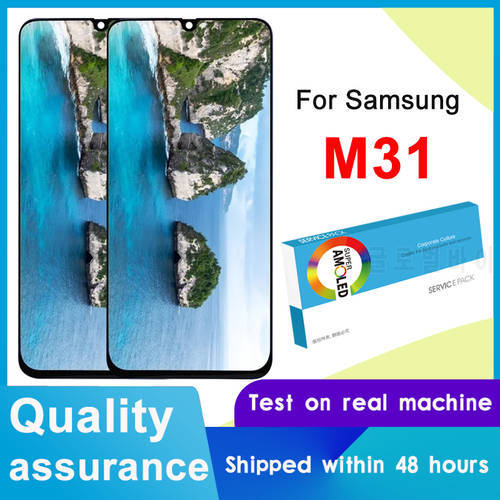 6.4&39&39 NEW Super AMOLED For Samsung Galaxy M31 M315 LCD Touch Screen Digitizer Assembly For Samsung M315F SM-M315F/DS Display