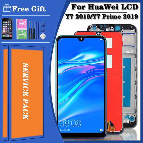 LCD Original for Huawei Y7 2019 DUB-LX3 DUB-L23 DUB-LX1 Display Touch Screen Panel For Huawei Y7 Prime 2019 Mobile Phone Screen