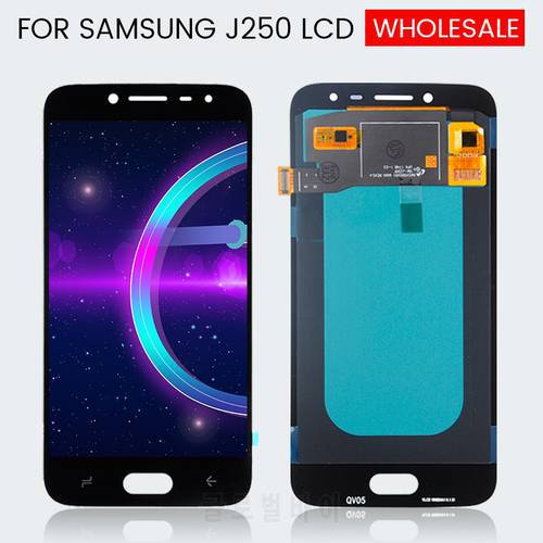 1Pcs 2018 J2 Display For Samsung Galaxy J250 Lcd J250M J250F J2 Pro Display With Touch Screen Digitizer Assembly Free Shipping