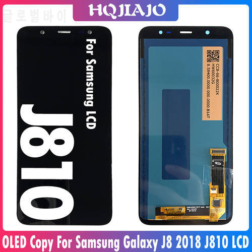 6.0inch TFT2 LCD For Samsung Galaxy J8 2018 J810F LCD Display Touch Screen Digitizer For Samsung Galaxy J8 J810 Display