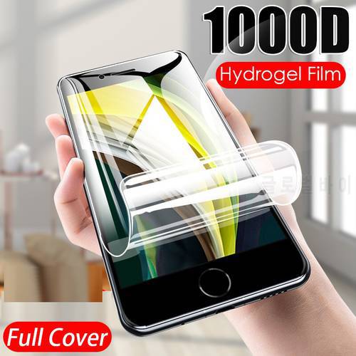 Soft Hydrogel Film For iPhone 13 12 11 14 PRO MAX XR X XSMax XS SE 6 7 8 Plus Full Cover Screen Protector Protective Soft Film
