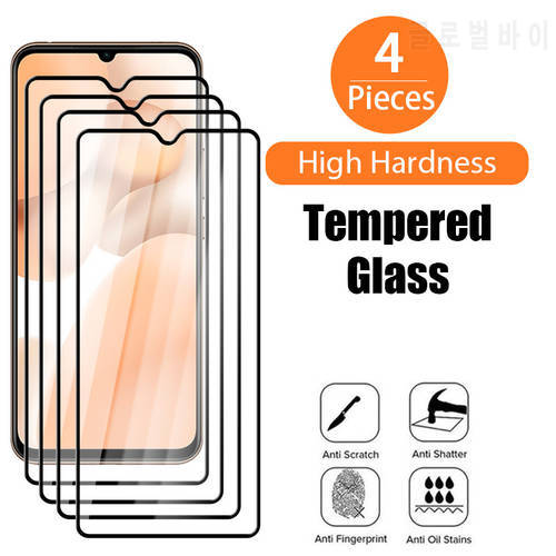 4PCS Tempered Glass for Xiaomi Mi 11 10 9 10T A3 Lite 9T Pro 11i Protective Glass for Poco F2 M3 M4 X3 X4 Pro 5G M2 GT Glass