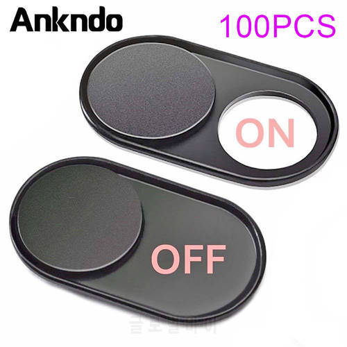 ANKNDO Webcam Cover 100Pcs for Iphone Macbook Laptops Privacy Sticker Mobile Phone Antispy Cover Slider Tablet Camera Cover