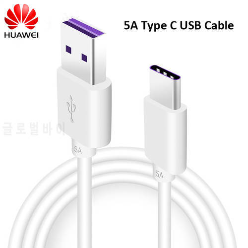 Original 5A Super Charge Type C USB Cable Quick Charging Line For Huawei P20 P30 P40 Pro P10 P9 Plus Mate 10 20 30 Pro Honor V30