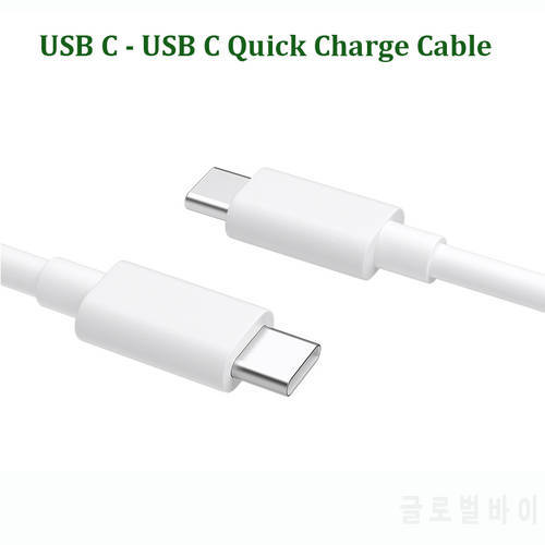 6.5A C To C Cable Type C To Type C Fast Charging Data Cord For OPPO Super VOOC Reno 4 5 6 Pro Ace 2 Realme Quick Charging Wire