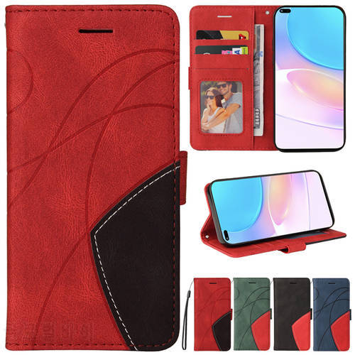 Wallet Flip Leather Case For Huawei P50 Pro P20 Lite P20 Pro P Smart 2019 Mate 20 Lite Y6 Y7 2019 Honor 50 Lite 10 Lite Cover