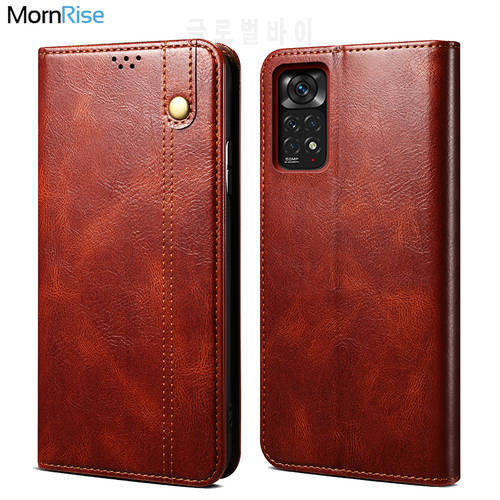 For Xiaomi Redmi Note 11 / 11 Pro Global Case Wallet Card Luxury Retro Leather Stand Magnetic Book Flip Cover Phone Cases