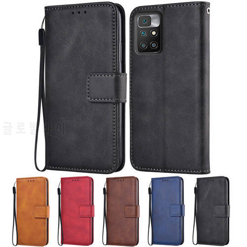 For On Xiaomi Redmi Note 11 4G China Case Leather Stand Flip Wallet Case For Redmi Note 11 4G China 6.5&39&39 Fitted Case