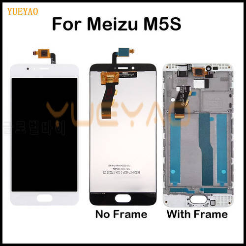 Tested 5.2&39&39 LCD Display For Meizu M5S LCD Meilan 5S Touch Screen Digitizer Replacement Parts For Meizu M5S LCD M612H M612M LCD