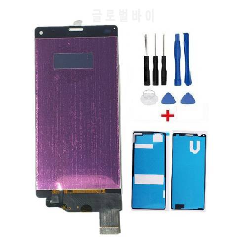 Work Well Replacement For Sony Xperia Sony Z3 mini Compact D5833 D5803 LCD Display + Touch Screen Assembly+Tools+Tapes