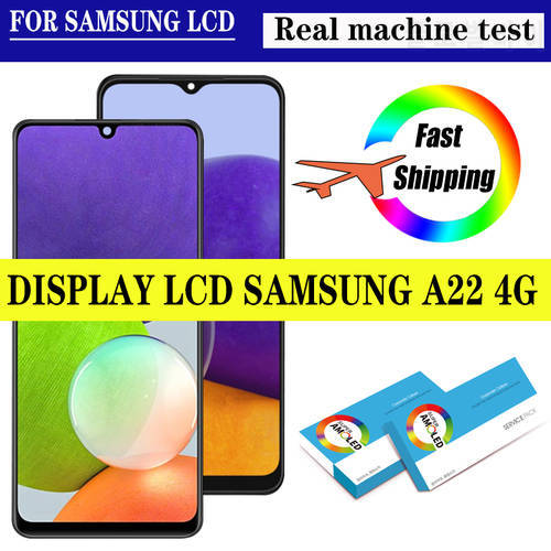 100% Original 6.4&39&39 LCD For Samsung Galaxy A22 4G A225 A225F SM-A225F SM-A225F/DS LCD Display Touch Screen Digitizer Assembly