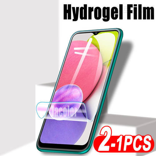 1-2Pcs Hydrogel Film Screen Protectors For Samsung Galaxy A02S A03S A12 NachoScreen Gel Film Sumsung A03S 02S 12 Not Glass