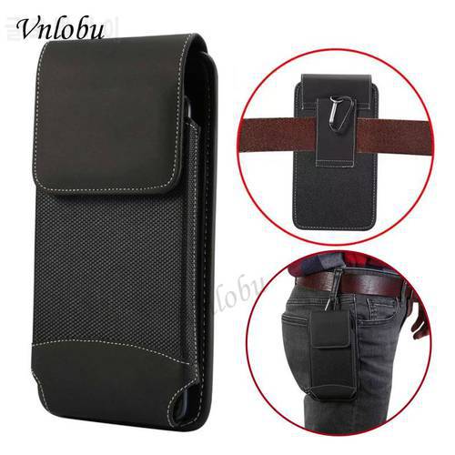 Pouch Phone Case For SAMSUNG Galaxy S22 S21 S20 Plus Belt Clip Case Cover Waist Universal Leather Bag For SAMSUNG S22 S21 Ultra