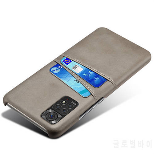 For Redmi Note 11 Case Retro PU Leather Cover For Xiaomi Redmi Note 11 10 9 S 11E Pro 11T 11S Card Slots Coque For Redmi K40 K20