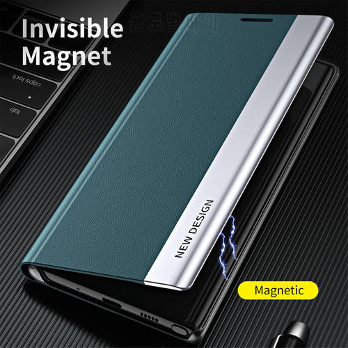 Flip Case For Huawei P Smart 2019 P30 P40 Lite E Mate 20 Lite Honor 9C 10 Lite Y6P Y7P Magnetic Wallet Stand Cover Phone Coque