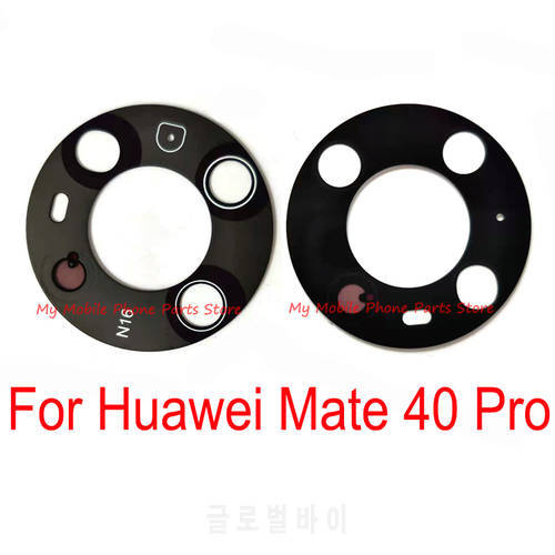 10 PCS Without Glue Sticker Original New Rear Back Camera Glass Lens Cover For Huawei Mate 40 Pro 40pro Mate40pro Camera Lens