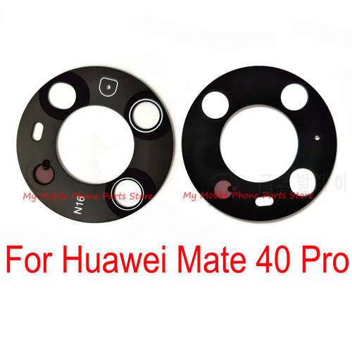 Original New Without Glue Sticker Rear Back Camera Glass Lens Cover For Huawei Mate 40 Pro 40pro Mate40pro Back Big Camera Lens
