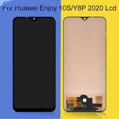 6.3 Inch Enjoy 10s Display For Huawei Y8P 2020 LCD Touch Panel Screen Digitizer P Smart S AQM-LX1 Assembly With Frame