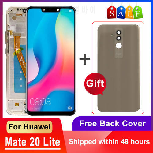 Tested Original 6.3&39&39 Display For Huawei Mate 20 lite LCD For Huawei Mate20 lite Display LCD Touch Screen Digitizer Assembly
