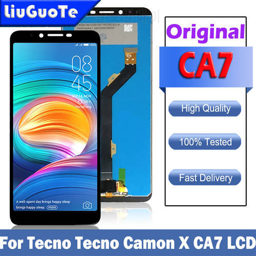 Tested 6.0 inch LCD For Tecno Camon X LCD Display Touch Screen Digitizer Assembly For Tecno CA7 LCD Replacement For CA7 LCD