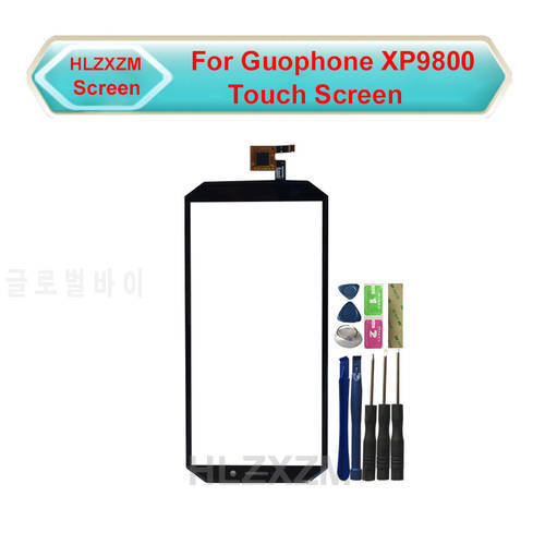 For Guophone XP9800 Touch Screen No LCD Display Digitizer Sensor Replacement With Tools
