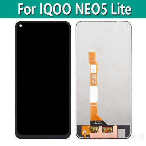 Original LCD Display Touch Screen Digitizer Assembly For VIVO IQOO Neo5 Lite V2118A Display Replacement Parts
