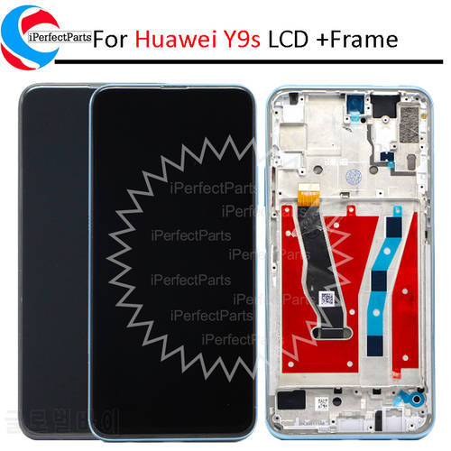 6.59&39&39 For Huawei Y9s LCD Display with Frame Touch Screen Digitizer Assembly Replacement For Y9s LCD STK-L21 STK-LX3 STK-L22