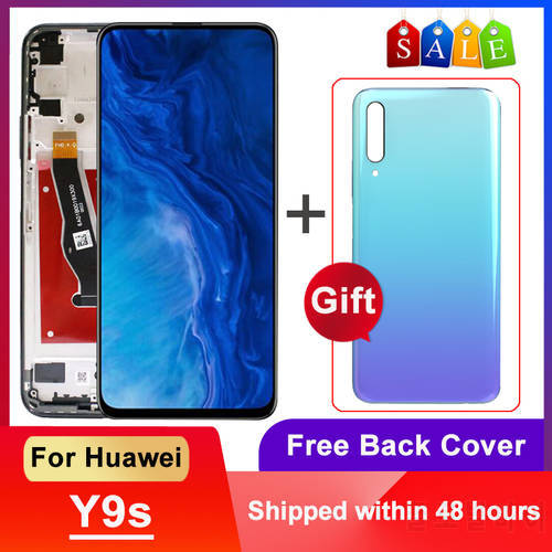 Original 6.59&39&39 For Huawei Y9S LCD STK-L21 STK-LX3 STK-L2 Touch Screen Digitizer Assembly For P Smart Pro 2019 Display