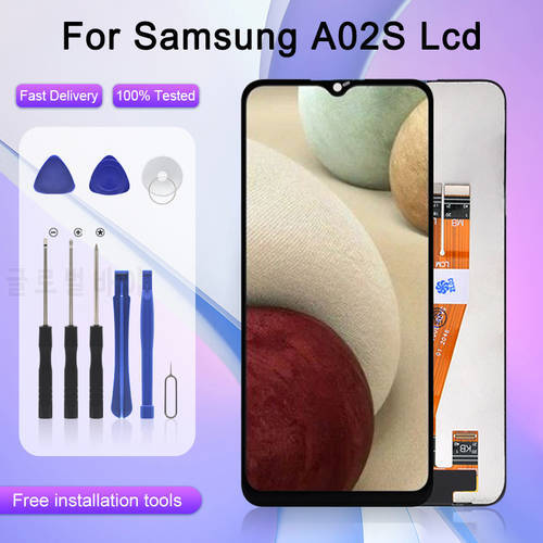 For Samsung Galaxy A02S LCD A025 Display Touch Screen Digitizer Assembly A025M A025F/DS A025G/DS A025M M02s With Frame