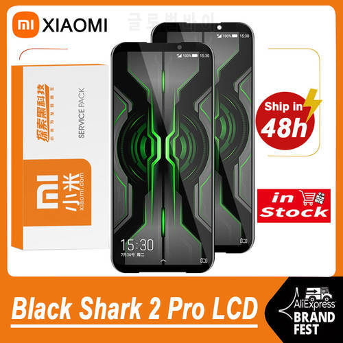 100% Tested AMOLED Screen For Xiaomi Black Shark 2 Pro LCD Display 6.39