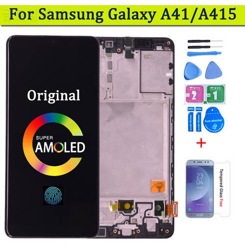 Original LCD For Samsung Galaxy A41 A415 Display Touch Screen Digitizer Assembly Replacement Part For SM-A415F SM-A415F/DS LCD