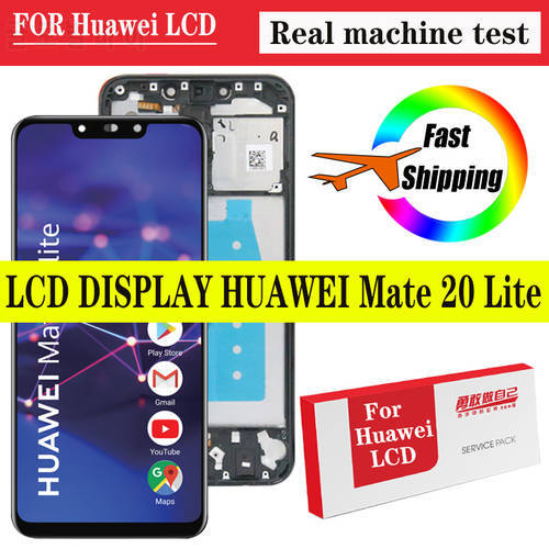 Original 6.3&39&39 Display LCD Replacement for Huawei Mate 20 Lite LCD Touch Screen Digitizer Assembly Mate20 Lite Display