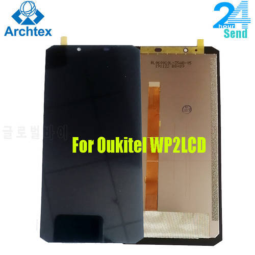 For Original Oukitel WP2 LCD Display +Touch Screen Digitizer Assembly Replacement Parts 6.0 inch 18:9 WP2 Android 8.0 Display