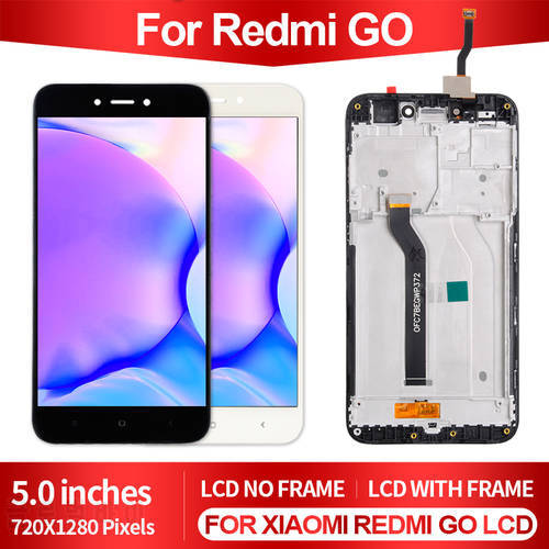 New Replacement Parts 5.0 Inch Display For Xiaomi Redmi Go Lcd Display Touch Panel Screen Digitizer Aessembly With Tools