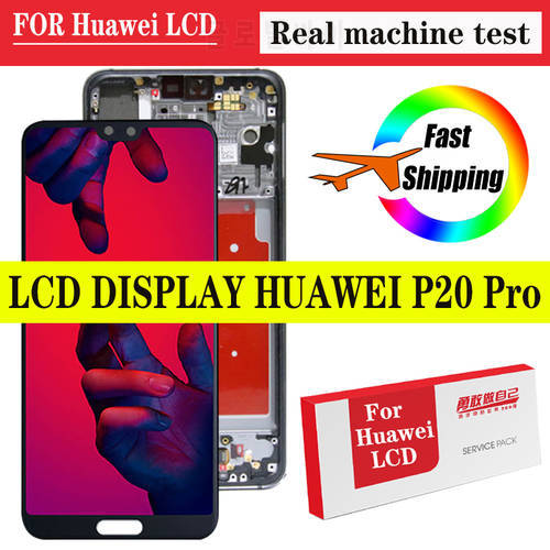 6.1&39&39 Display Replacement for Huawei P20 Pro LCD Touch Screen Digitizer + fingerprint CLT-L09 CLT-L29 CLT-AL01