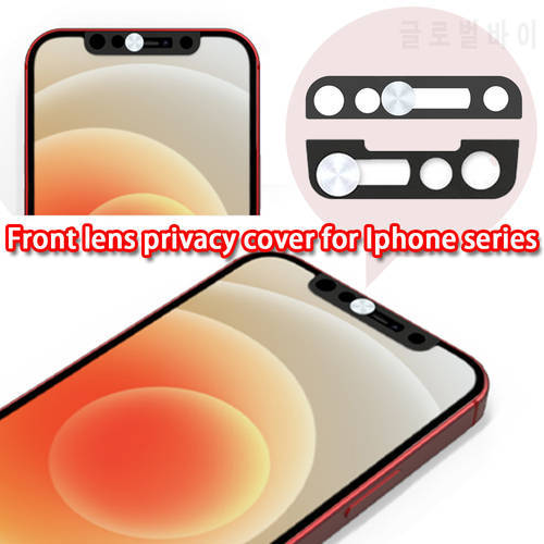 Profession Phone Front Camera Cap Privacy Cover for Iphone 11 & 12/12 pro Iphone 13 Protecting Privacy Film Front Webcam Case